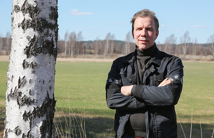 Sami Talola ulkona